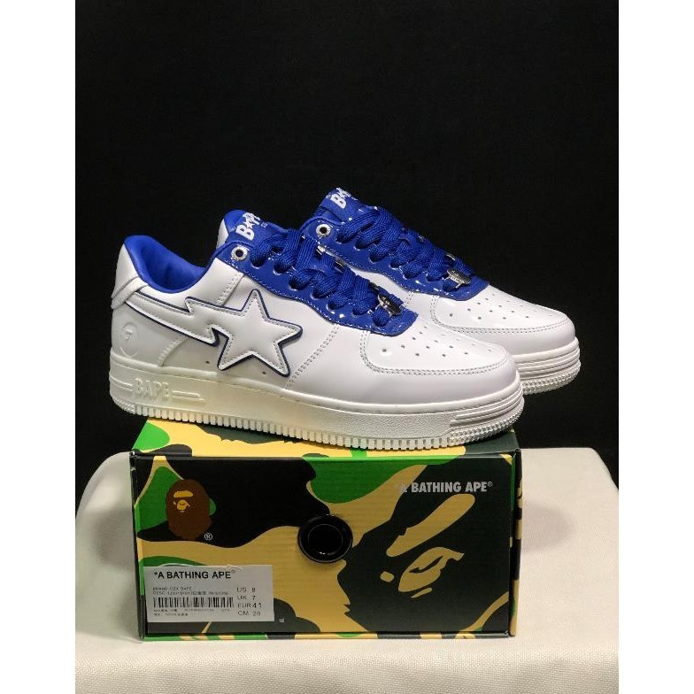 Bape Sta Air Force AF1 Zapatos De Tabla Baja Para Hombres Y Mujeres Shopee Mexico