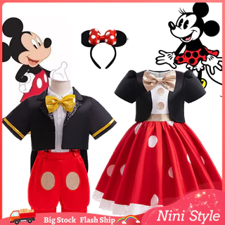 Bebes shops vestidos de mickey mouse