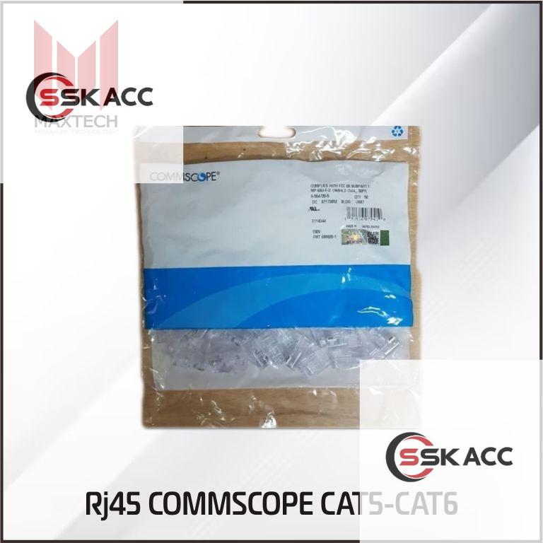 Conector rj45 commscope amp cat5 SSKACC-Ordenador | Shopee México