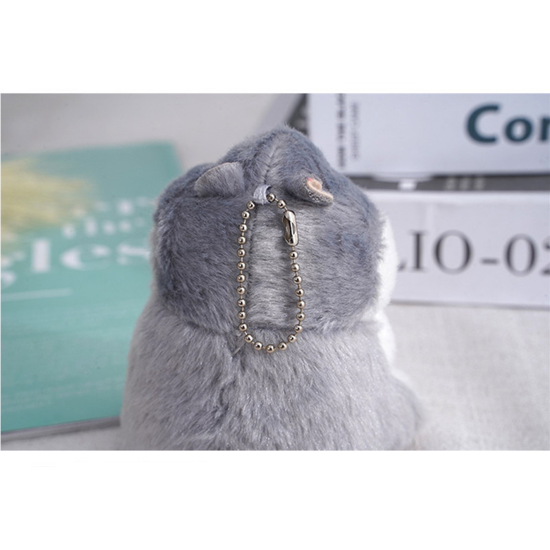 Llavero De Peluche De Hámster De 10 Cm | Colgante Suave Para Bolso, Mochila O Llaves | Regalo Para Niños Y Adolescentes