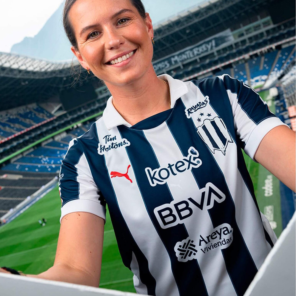 2024 25 Mujer Jersey Rayados Monterrey Jersey Local Camiseta de Futbol Personalizacion Nombre Numero Shopee Mexico