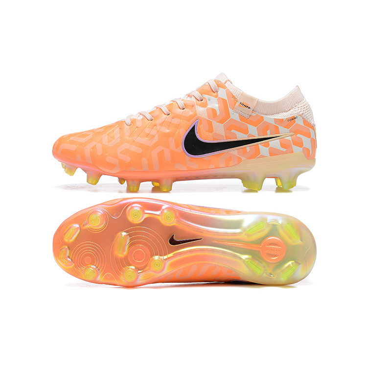 Tiempo Legend 10 Elite FG Zapatos De Futbol Naranja Futsal Kasut Bola Sepak Nike Tamano 39 45 Shopee Mexico