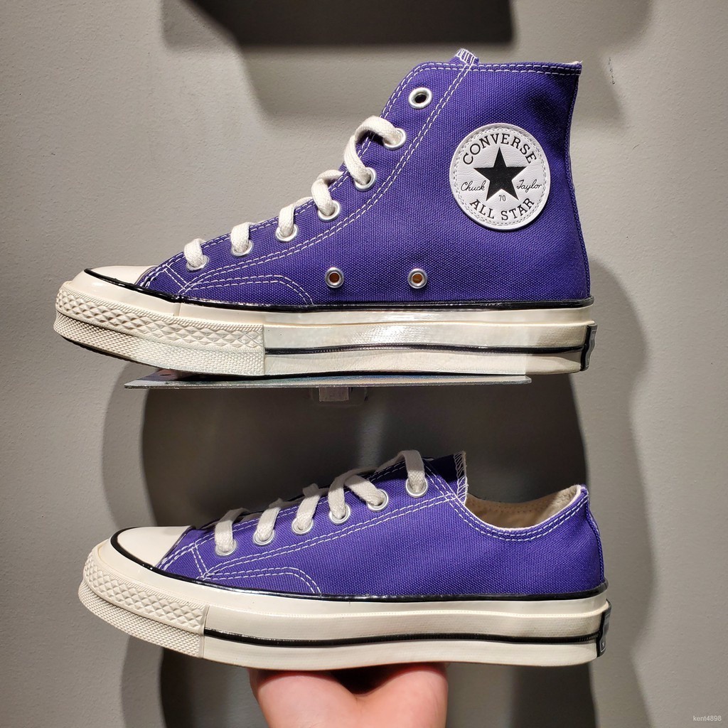 Converse 1970 S empire purple high top low top zapatos de lona para hombres y mujeres NEGC sneaker Shopee Mexico