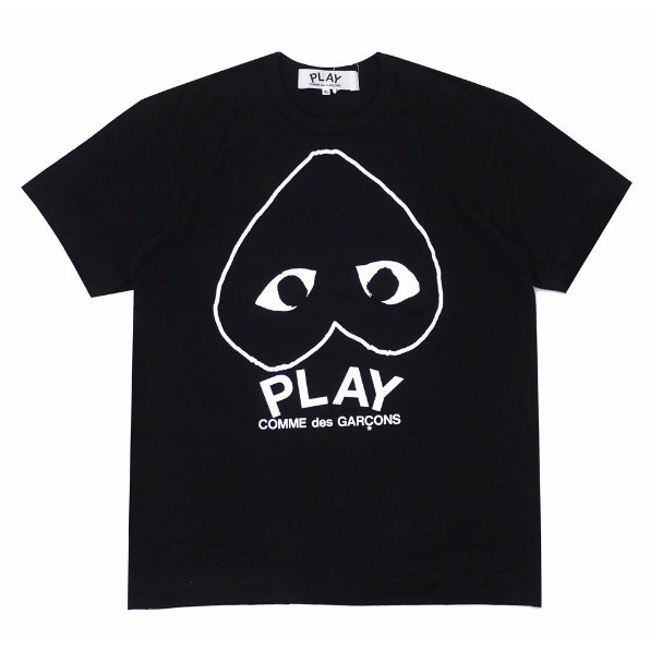 Moda Nuevo Juego Comme Des Garcons CDG Hombres Mujeres Casual Puro Algodon Camiseta De Manga Corta Shopee Mexico
