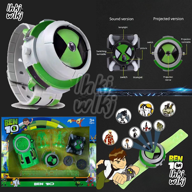 Heatblast Benwolf Ditto Ben 10 Omnitrix Reloj Proyector Ben10 Relojes ...