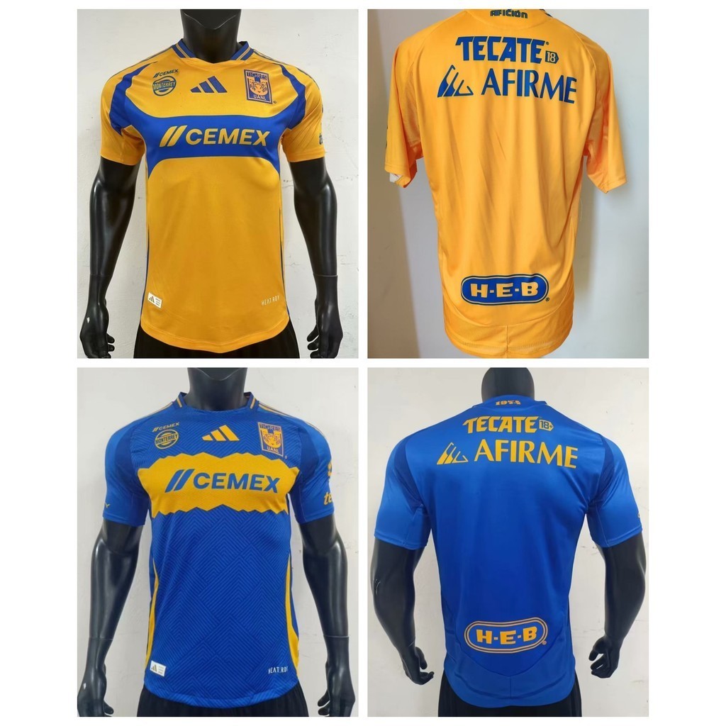 Version Del Jugador 2425 Tiger De Mexico Casa Y Fuera De Camisa De Futbol De Alta Calidad Superior AAA S 3xl Shopee Mexico