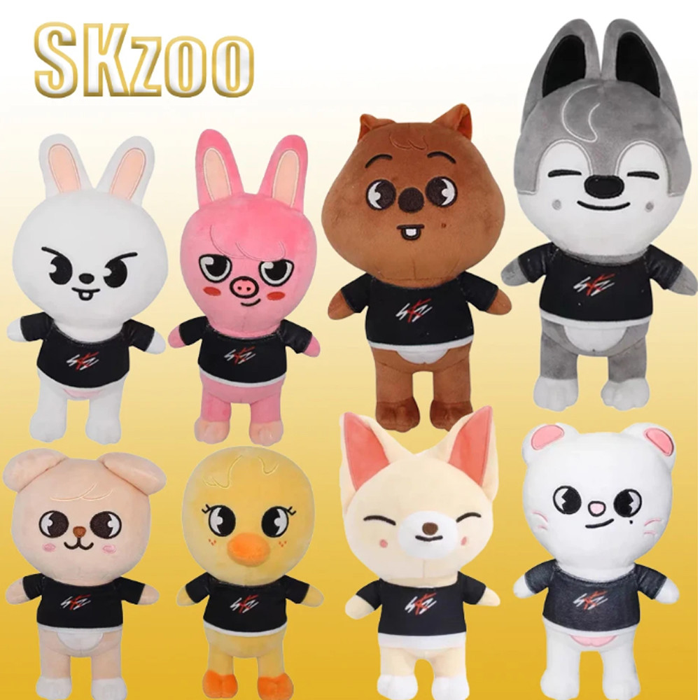 Gonii Peluche Skzoo Oso Pardo 20 Cm | Juguete Kawaii Suave Para Regalo Cumpleaños