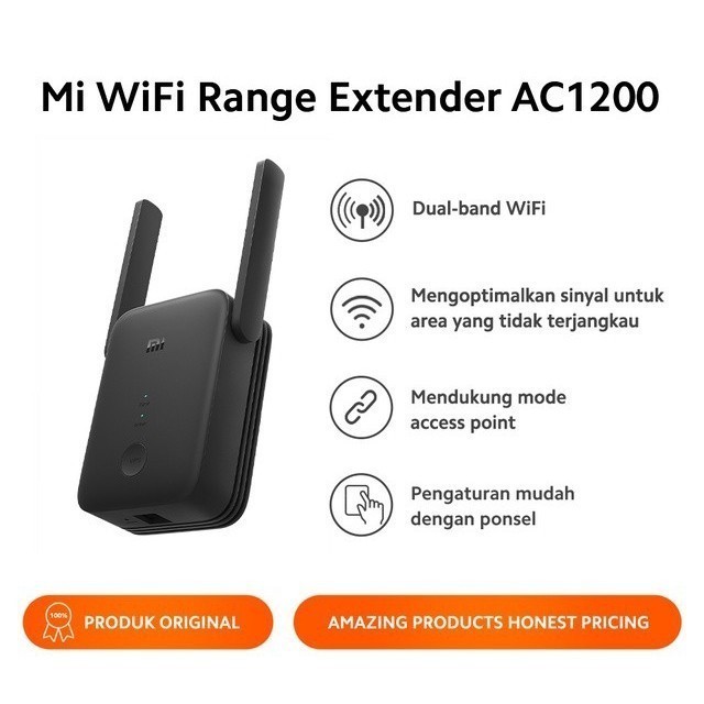 Xiaomi Wifi Range Extender AC1200 Amplificador 5G Repetidor De Doble Banda