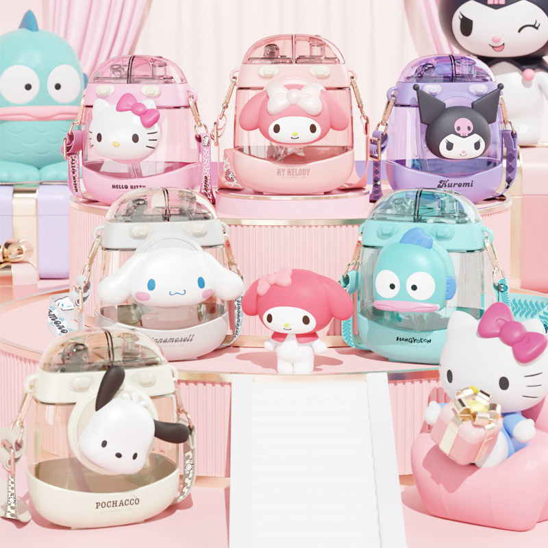 Sanrio Kuromi Melody Hello Kitty Pochacco Cinnamoroll Niños Doble Tiro ...