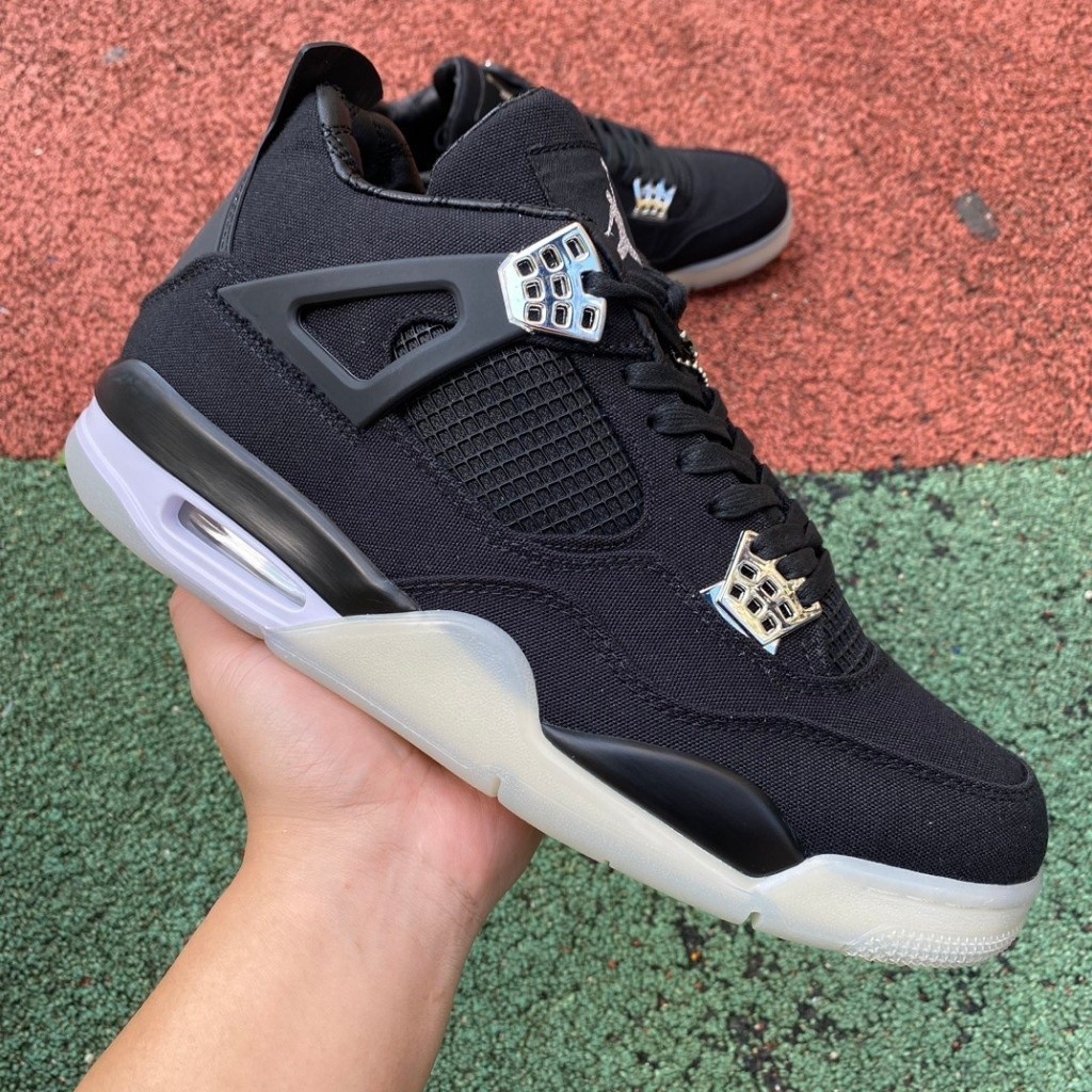 2024new alta calidad GD Eminem x Carhartt x Air Jordan 4 negro lienzo aj4 zapatillas de deporte de los hombres EUR40 47 5 Shopee Mexico