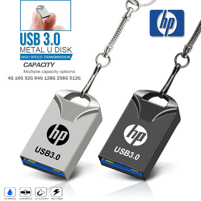 Cle USB 32 Go, Métal CLé USB 3.0 32 Go Imperméable USB 3.0 Pen Drive 32