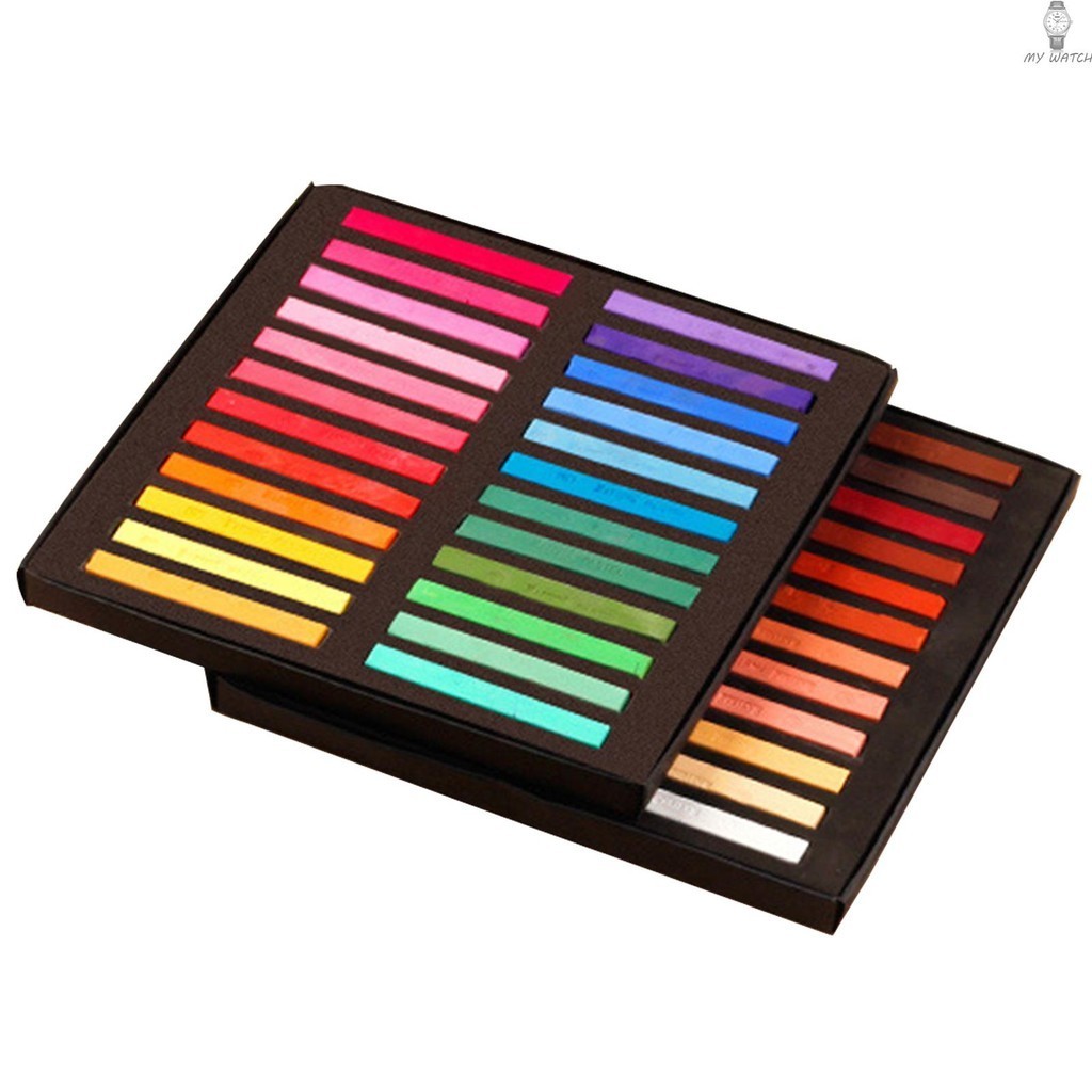 Tiza pastel suave por 12 unidades Tiziano cuadrada