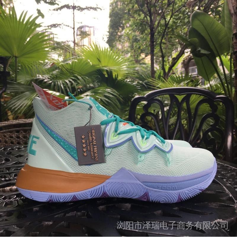 Original Nik eni ke Kyrie Irving 5 Bob Esponja SquarePants Patrick Star W424 Zapato De Baloncesto Shopee Mexico