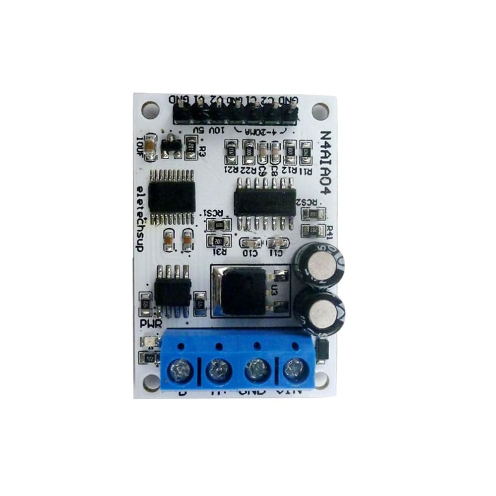 Módulo De Pantalla Digital LED 7 Segmentos - 4 Dígitos, Comunicación Modbus RTU Vía RS485, Alimentación 5-36V DC