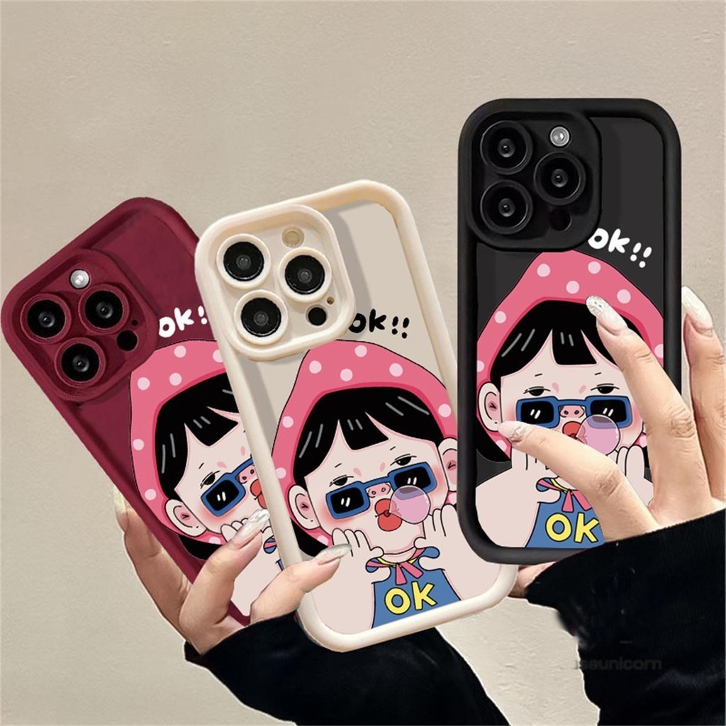 Estuche Protector De Silicona Para Gafas De Sol - Funda Divertida Con Cierre De Cremallera Y Correa Para Muñeca, Portátil Y Segura