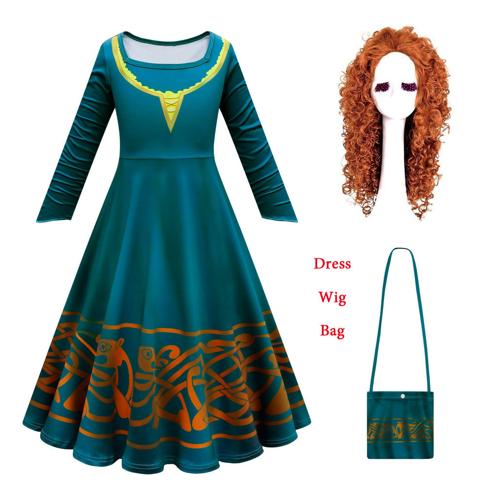 Merida Brave Disfraz Disfraz Merida Adulto Disfraz Disney Princesa
