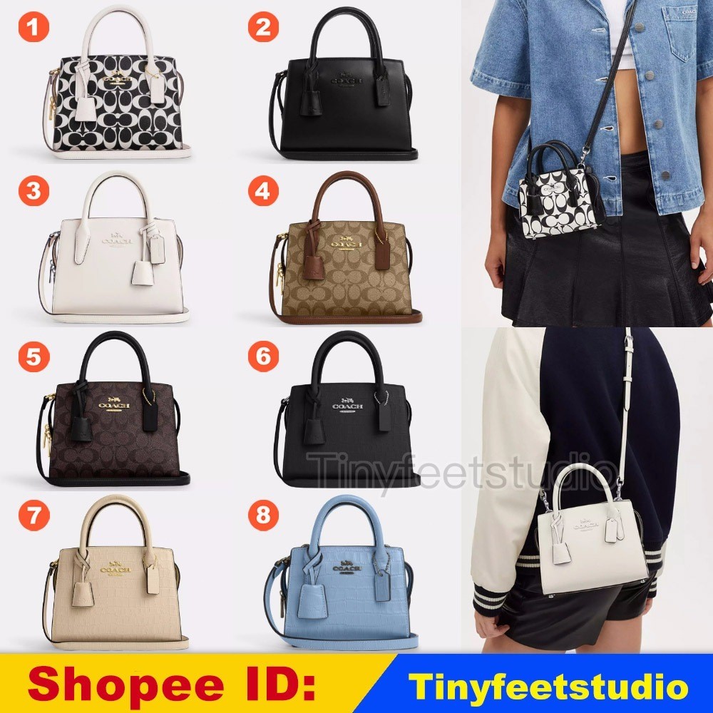 COACH CP080 CP081 CP083 Mini CO973 CO974 CO975 CR105 CR209 Andrea Carryall Bolso De Mujer Crossbody Bandolera 080 081 083