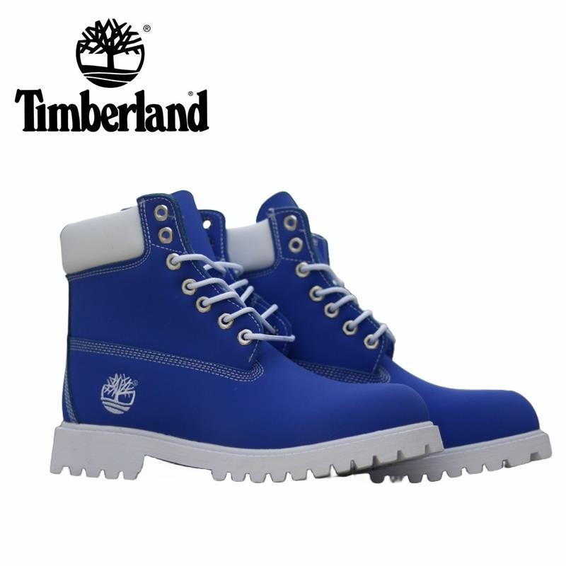 Timberland Nubuck Leather Azul Zafiro Anti Fatiga Botas Altas Clasicas Al Aire Libre 36 46