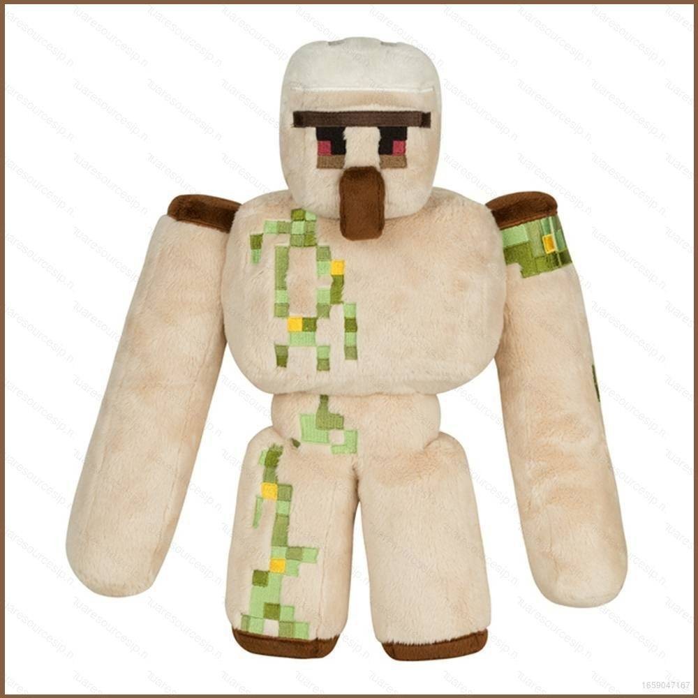 Nuevo Minecraft Munecas 33CM Peluche Steve Zombie Iron Golem Anime Suave Animales De Juego Ninos Regalo