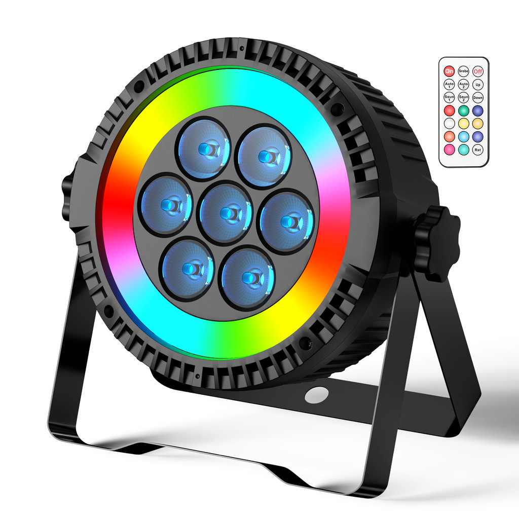 Rgbw Led Pixel Point Lights Disco Stage Par Light Con Mando A Distancia