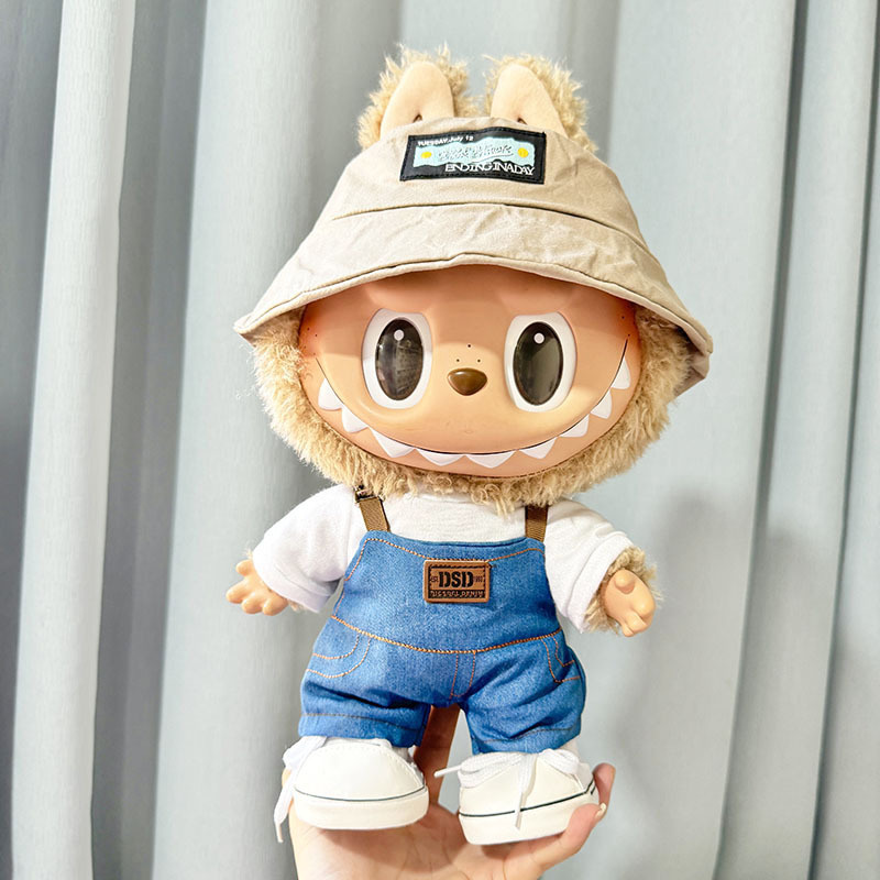 Labubu Pop Mart Zimomo 38cm Ropa De Muñeca De Peluche Haruno Conjunto ...
