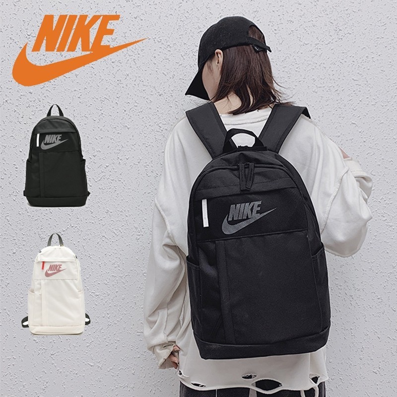Mochila NIKE Con Bolsa Pequena Adecuada Para Varias Ocasiones Negra De Estudiante De Modaaaaa