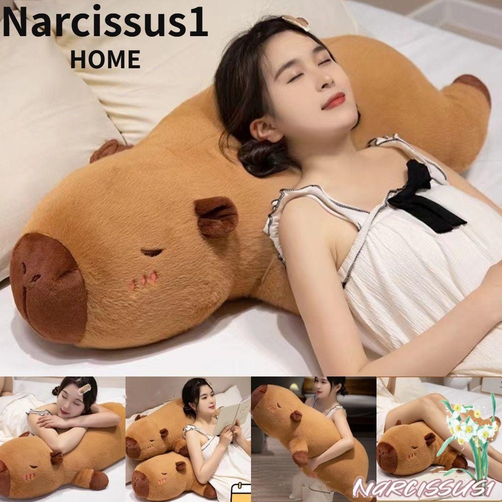 NARCISSUS 50/70/90cm Capybara Peluche Cama De Abrazando La