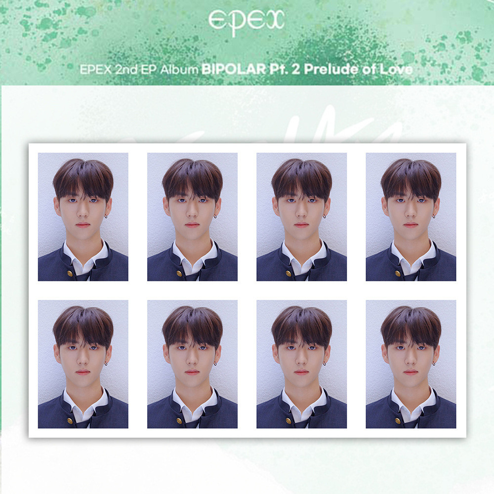 1pc EPEX ID Photo Peppermint Yum Album Lomo Cards Bipolar Pt.2