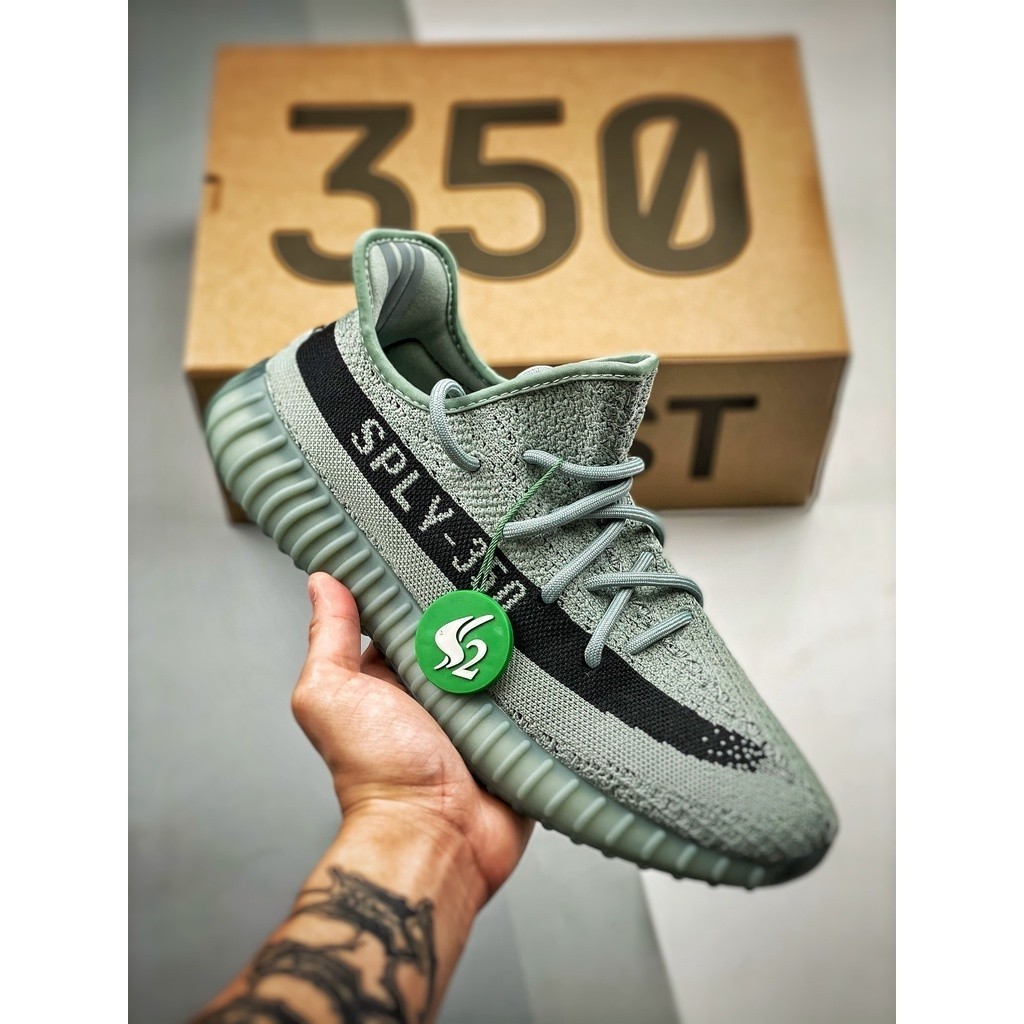 2024 Wholesaler Unisex jade grey Yeezy Boost 350 v2 Zapatos Para Correr Para Mujeres Zapatillas Para Hombres De Corte Bajo Pareja Tamano Estandar 36 46 Shopee Mexico