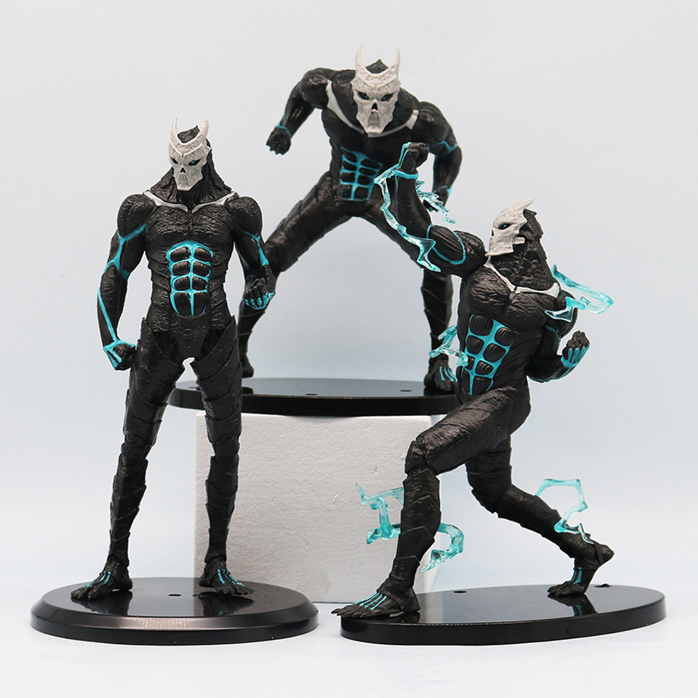 Tongyundacheng Kaiju No. 8 Figura, figura anime Kafka Hibino Action Figure Modello in PVC, Kaiju Numero Otto Figurine Statue Decorazione Desktop per i Fan, 19 cm