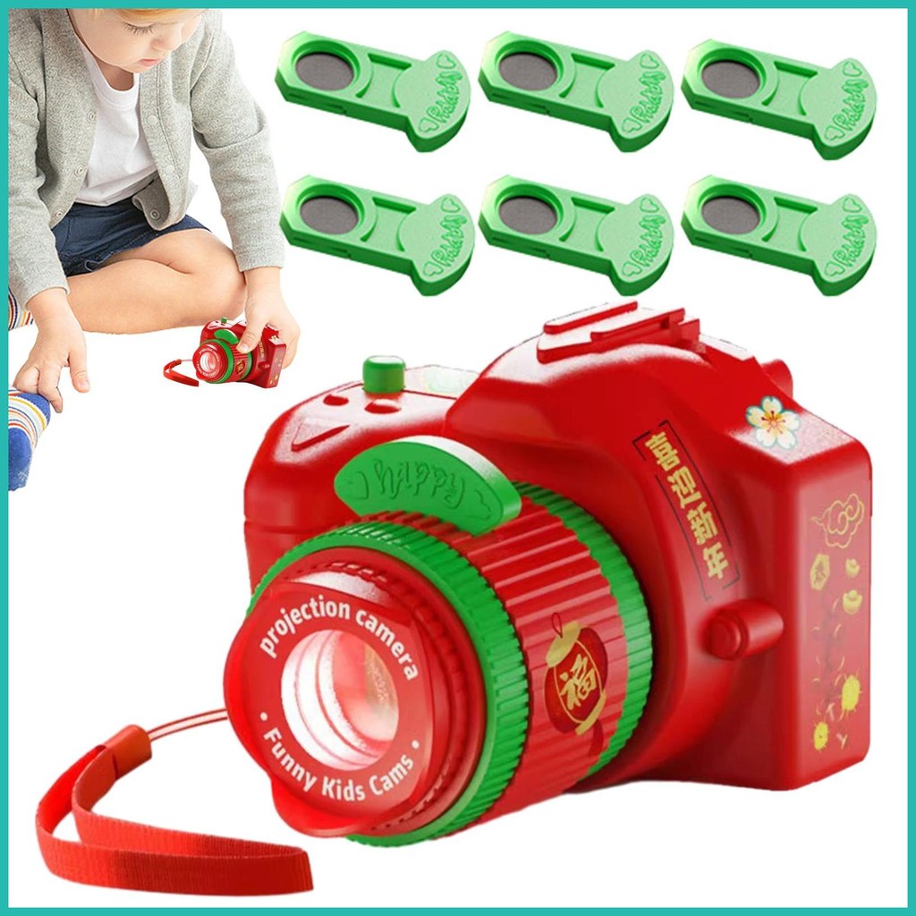 Cámara De Proyección Musical Infantil Con Lentes De Diapositivas – Juguete Educativo Con Proyector De Cuentos, Ideal Para La Hora De Dormir (Color Aleatorio)