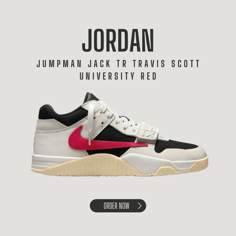 Zapatillas Jordan Jumpman Jack TR Travis Scott University Red Shopee Mexico