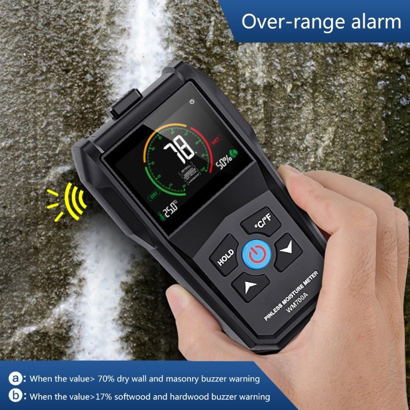 Medidor De Humedad Digital Alilin , Detector De Fugas De Agua ...