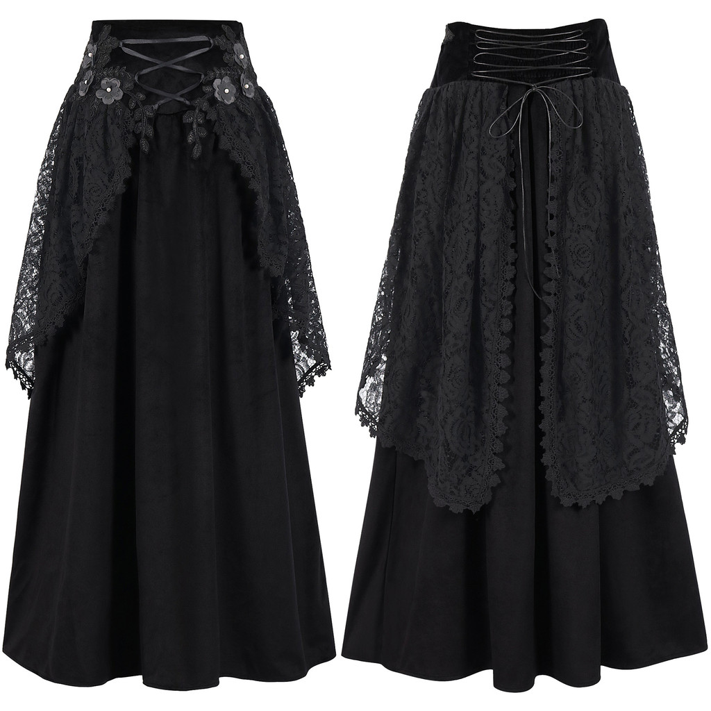 Falda Gotica Larga Falda Gotica Larga Layla Skirt Tiang Elegance