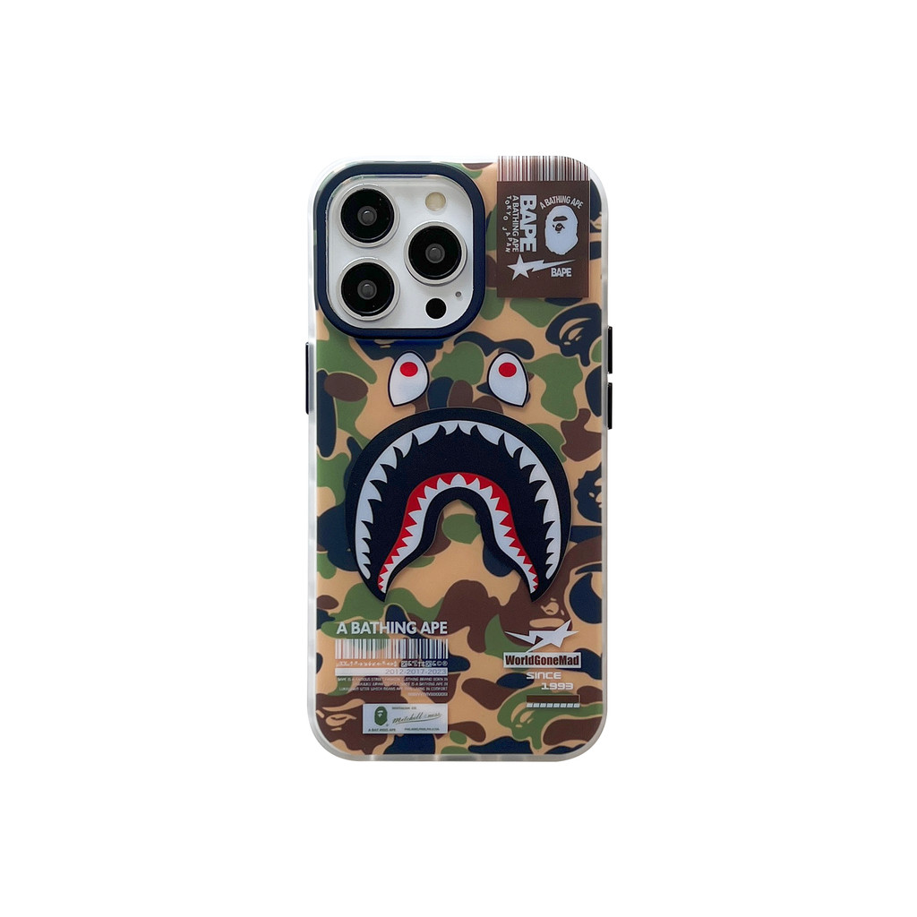 Shopee Bape Case Iphone 11 Pro Max Funda De Teléfono Bape Shark
