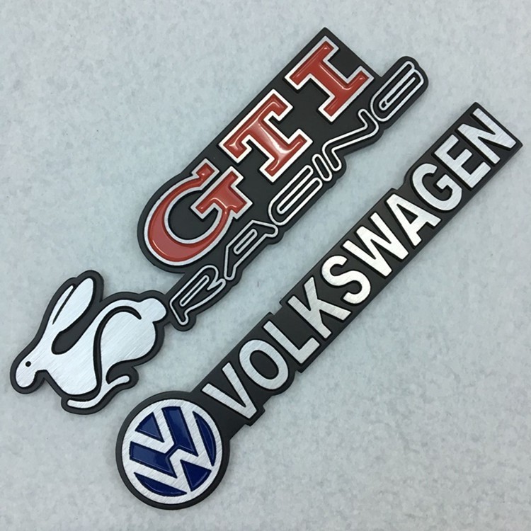 Gti Logotipo De La Etiqueta Del Coche Adecuado Para Vw Volkswagen ...