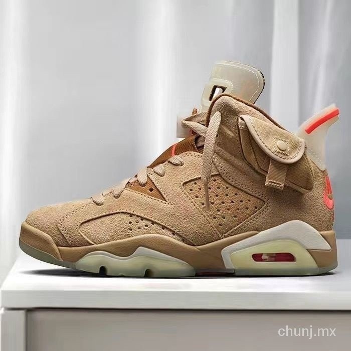 Nike Air Jordan tenis 6 zapatos de baloncesto Travis Scott retro 36 47 edqr Shopee Mexico