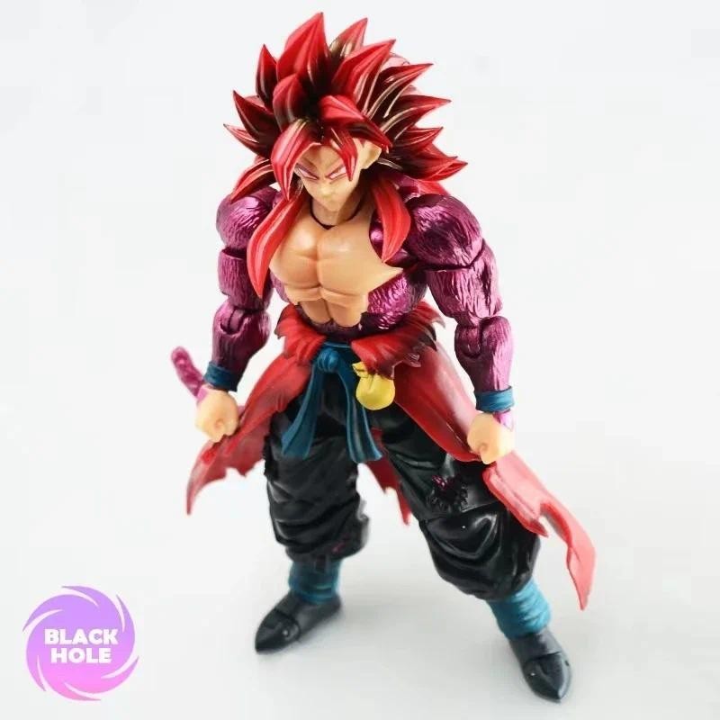 En Stock Agujero Negro Juguetes Dragon Ball SHF Super Saiyan 4 SSJ4 Tiempo Jumper Acme Power Goku Jiren Anime Figuras De Accion Regalo Shopee Mexico