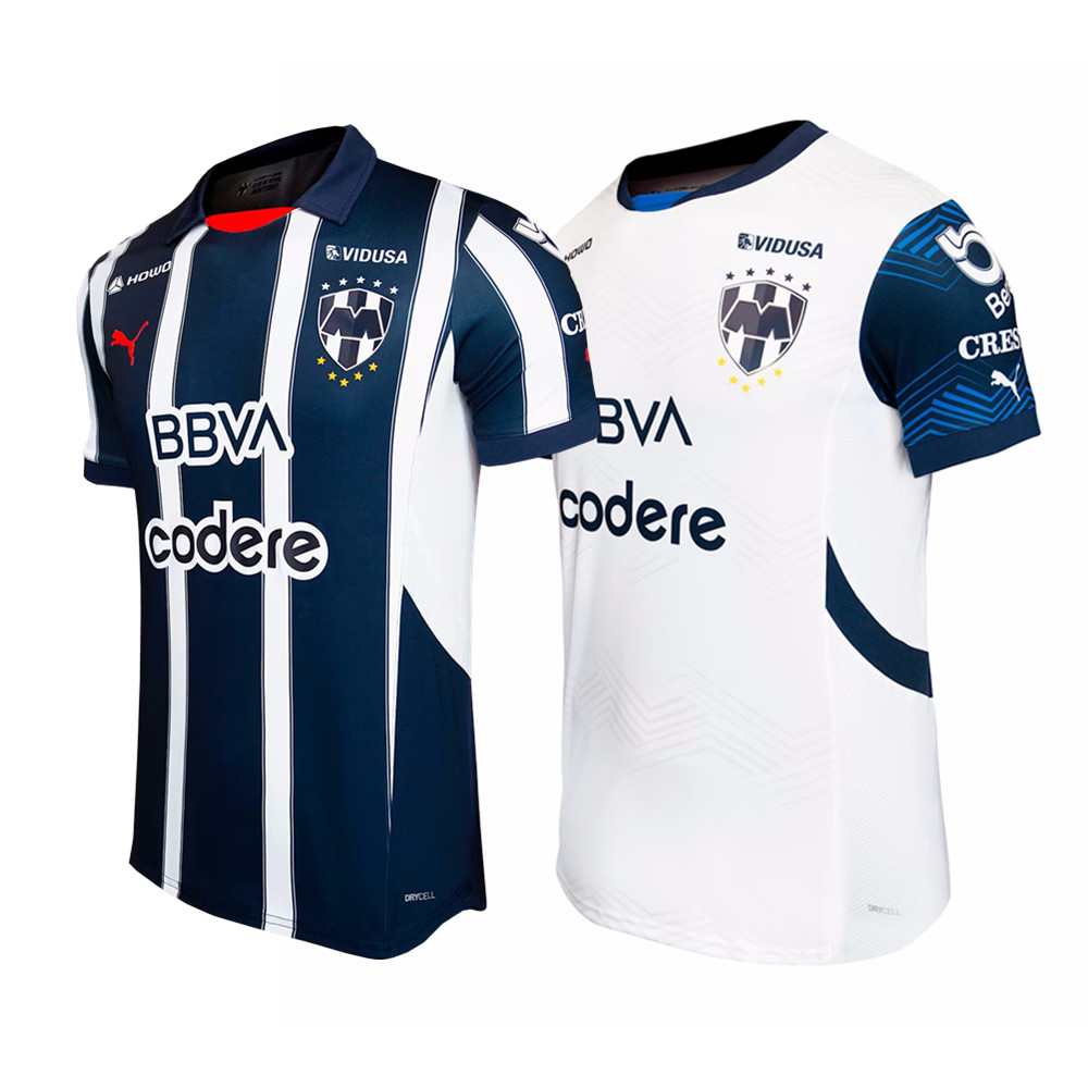 2024/25 Rayados Monterrey Versión Jugador Visitante Local Camiseta De