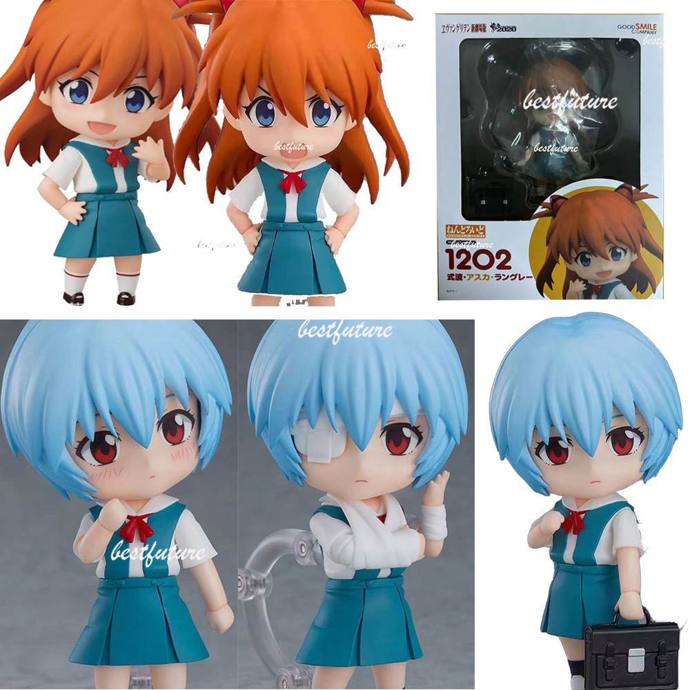 NEON GENESIS EVANGELION Nendoroid Ayanami Rei # 1197 Asuka Langley 1202 ...