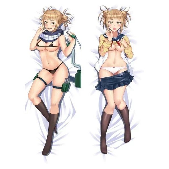 Anime Japones Mi Heroe Academia Himiko Toga Dakimakura Funda De Almohada Boku No Hero YAOYOROZU MOMO Fullbody Abrazando Cojin Shopee Mexico