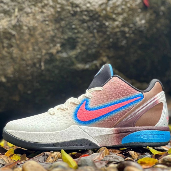 Nike Kobe 6 Protro Negro Oro Absorcion De Choque Resistente Al Desgaste Antideslizante Ligero Hombres Tenis Amortiguacion Transpirable Zapatos De