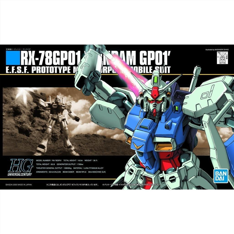 Bandai Hobby 1/48 Ega Taaño RX-78-2 Gunda Odelo Kit