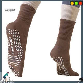 Calcetin De Algodón De Yoga Para Mujer, Medias D... - Grandado