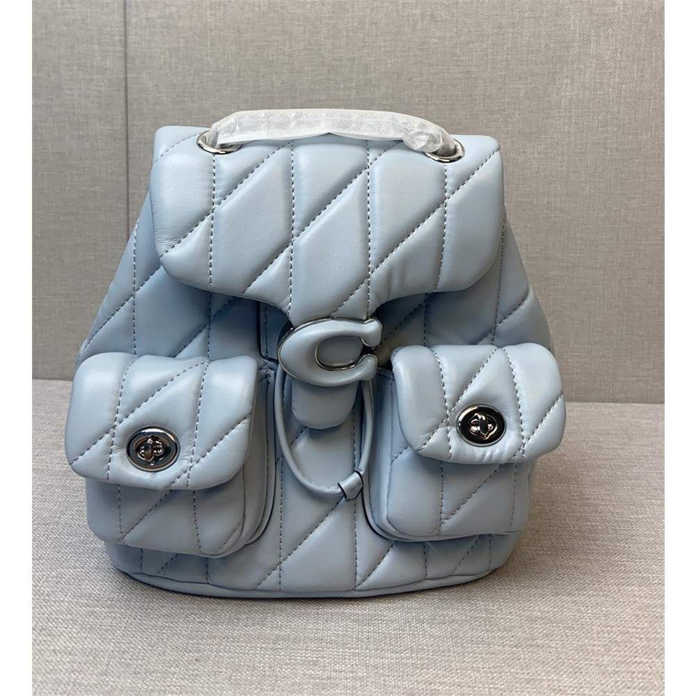 CU076 CU077 Tabby Mochila Acolchada Mujeres Converible Crossbody Bolso Sling Cadena Bolsa Shopee Mexico
