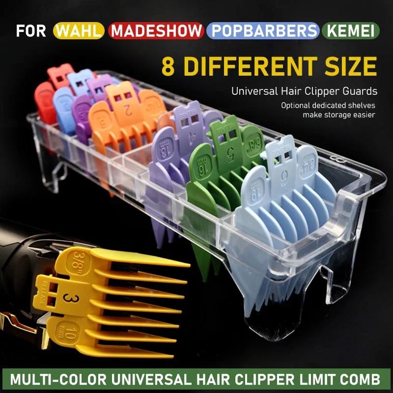 8pcs Universal Guards Peines De Corte De Pelo Para La Máquina