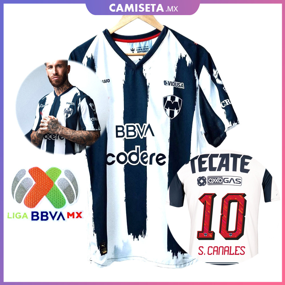 2025 Nuevo Jersey Rayados 2025-26 Jersey Rayados Camisa De Fútbol