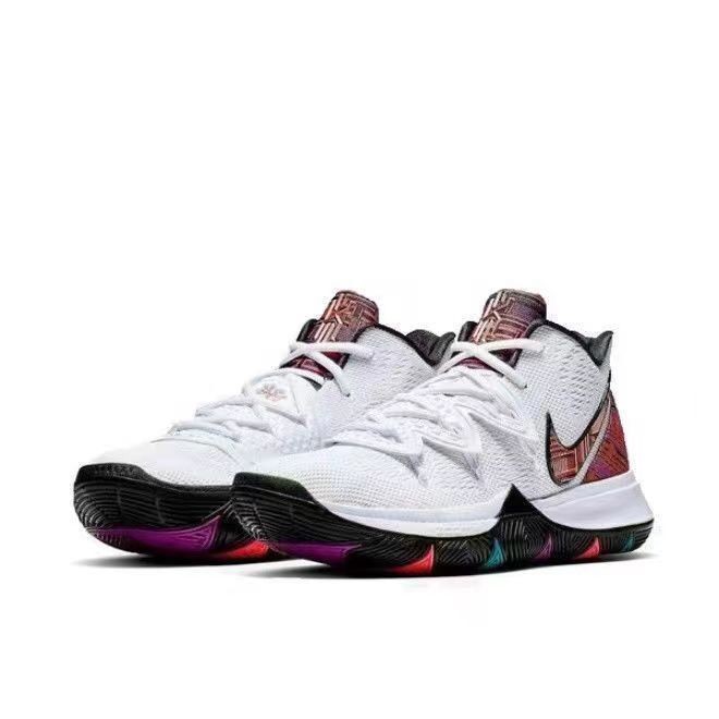 Nike Kyrie 5 Amortiguacion De Los Golpes Resistente Al Desgaste Antideslizante Ligero De Los Hombres De Tenis De Amortiguacion Transpirable Zapatos De Baloncesto Estilo Conjunto Cj6951 700 830 Shopee ...