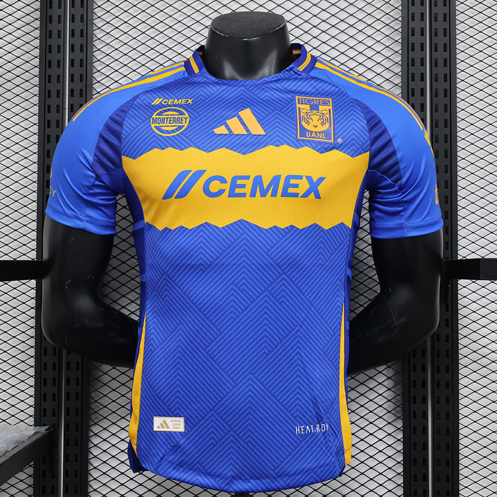 Jersey Tigres UANL Jersey Visita 2024 25 Version de jugador de camiseta Personalizacion Nombre Numero Shopee Mexico