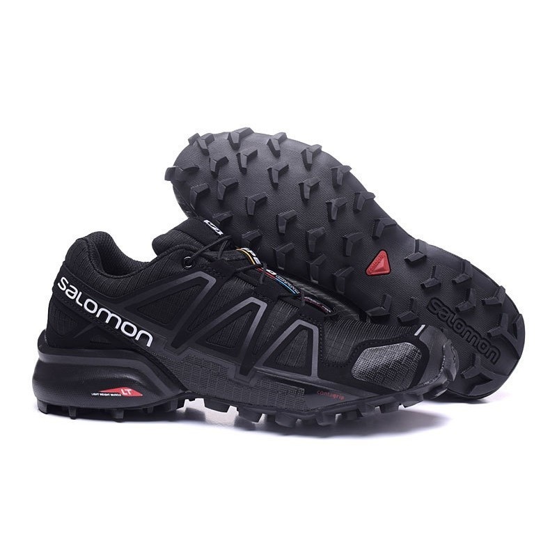 Zapatillas De Correr Salomon Speed Cross 4 Negro Bfdi Shopee Mexico